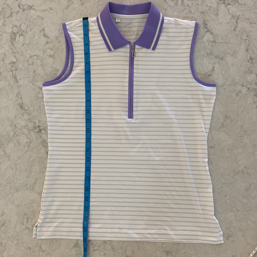 MONTEREY SLEEVELESS GOLF POLO - Picture 5 of 5
